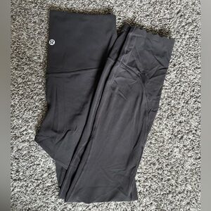 Lululemon Align Scalloped Hem High Rise Tight 25”